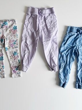 Garanimals and Carter's Girl's Pants Bundle -3T